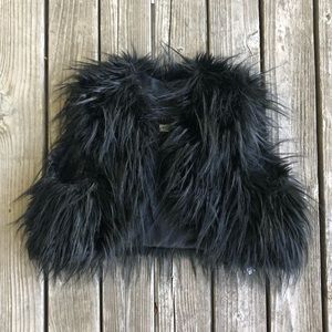 Fabulous Furs faux fur vest